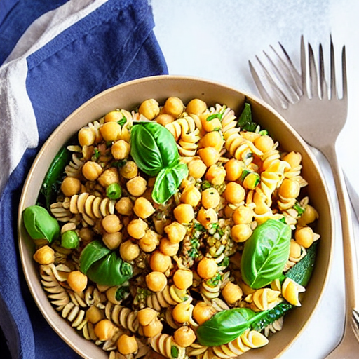 Chickpea Pasta Salad