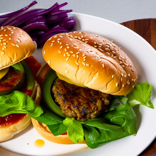 Burger à la Ratatouille