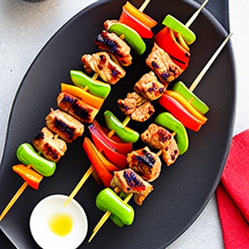 Spicy Pork Skewers