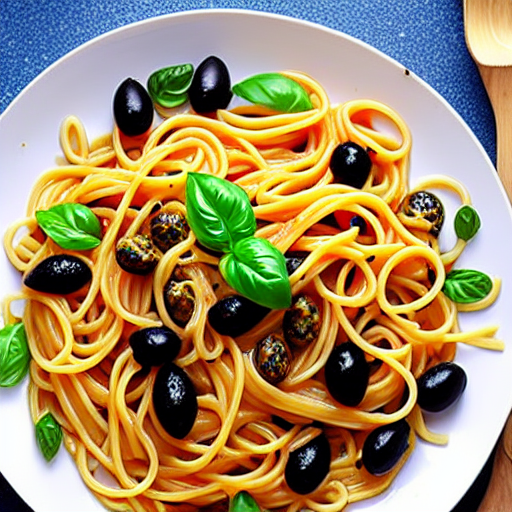 Pasta with Olives