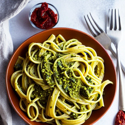 Vegan Pesto Pasta
