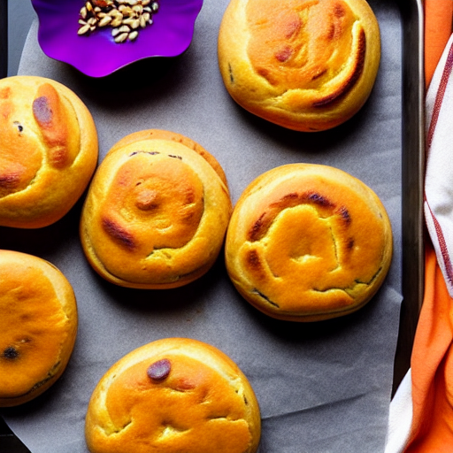 Vegetarian Sweet Potato Buns