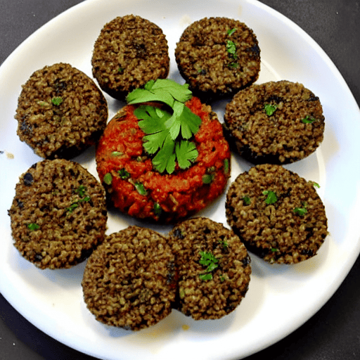 Mushroom Kibbeh