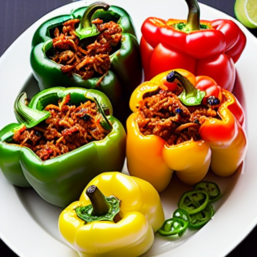 Korean Stuffed Peppers