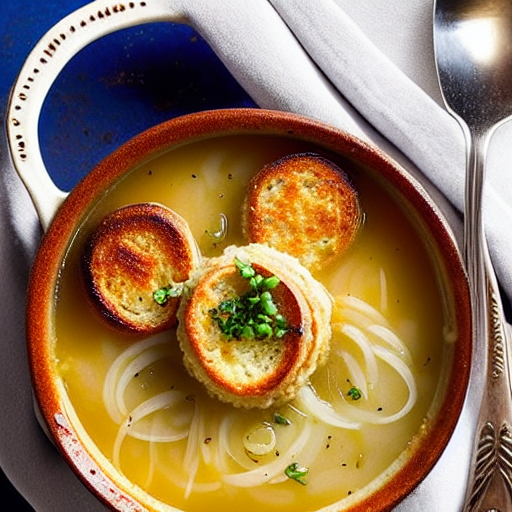 Soupe à l'Oignon Végétalienne