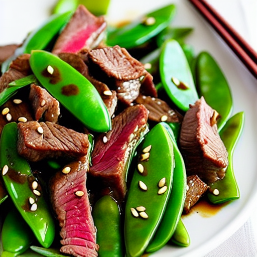 Beef and Snow Peas