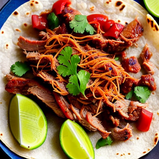 Tacos de Puerco en Salsa