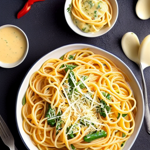 Pasta with Cheese Sauce