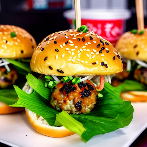 Takoyaki Burger