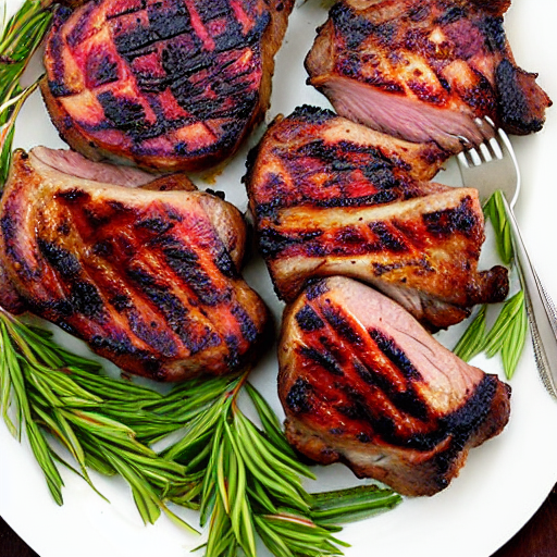Côtelettes de Porc aux Herbes