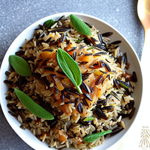 Sage and Wild Rice