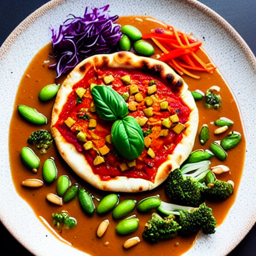 Vegan Nattō Pizza