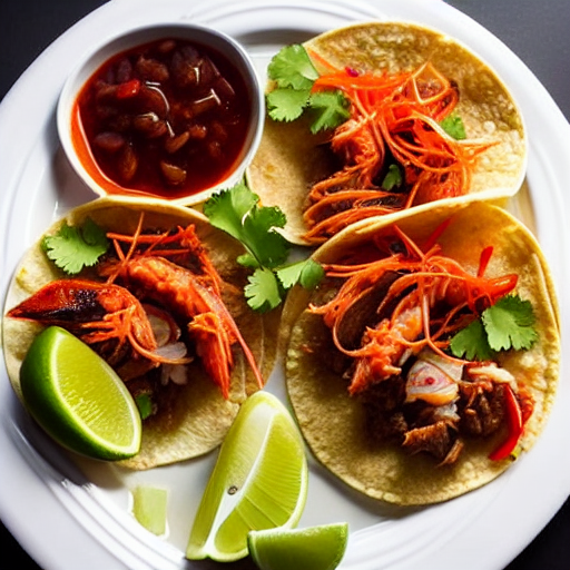 Tacos de Barbacoa de Mariscos