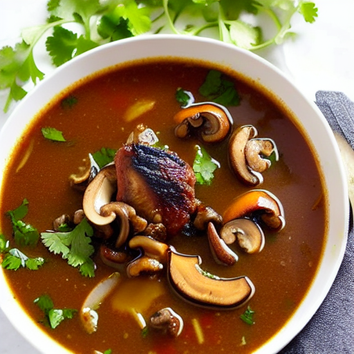 Wild Mushroom Broth