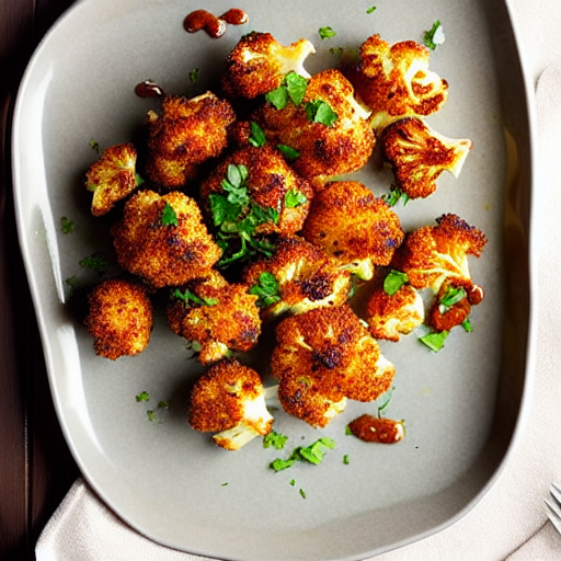 Crispy Baked Cauliflower