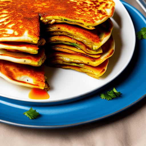 Vegan Kimchi Pancakes