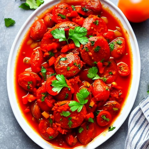 Zaalouk de Tomate