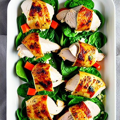 Spinach and Feta Stuffed Chicken