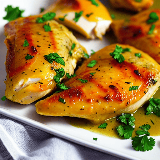 Baked Lemon Garlic Chicken