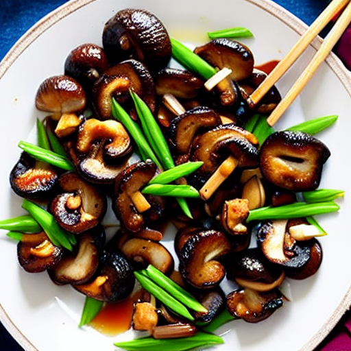 Cantonese Grilled Mushrooms