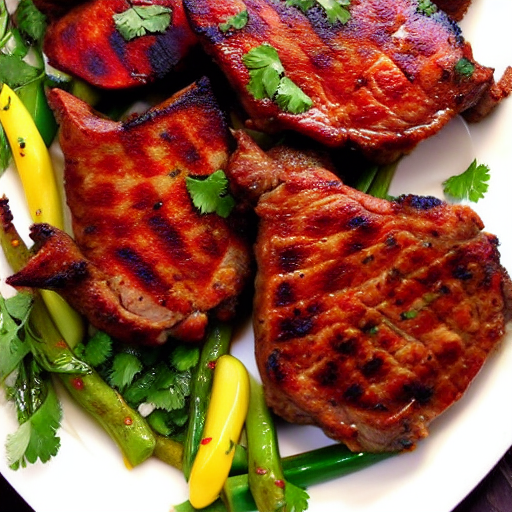Spicy Antelope Chops