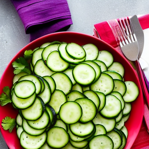 Midwestern Cucumber Salad