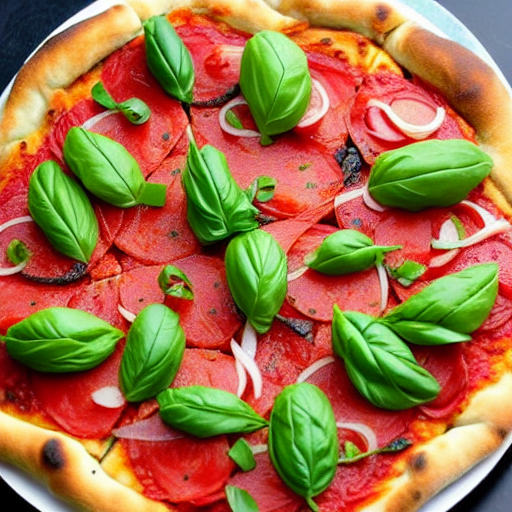 Wasabi Tuna Pizza
