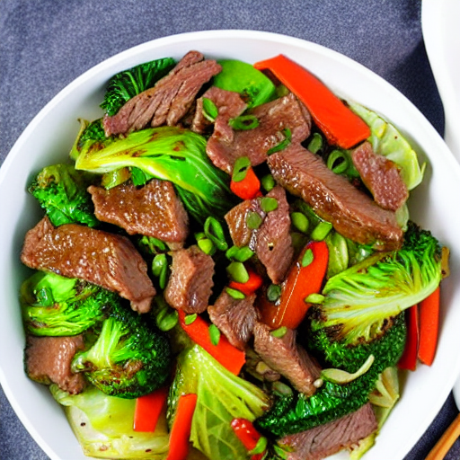 Keto Beef and Cabbage Stir-Fry