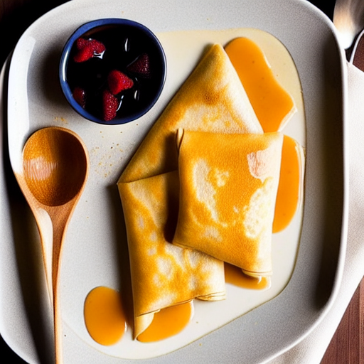 Crêpes Suzette Vegan