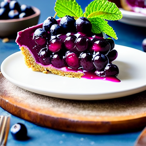 Saskatoon Berry Pie