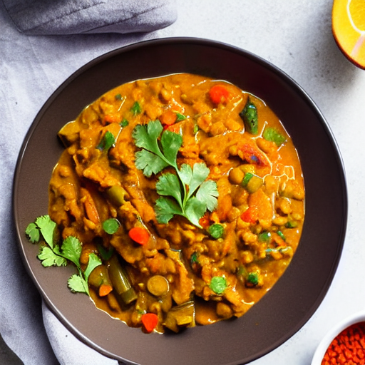 Thai Red Curry Lentils