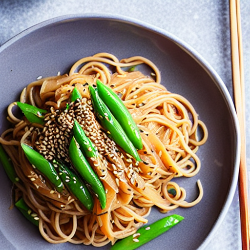 Dairy-Free Sesame Noodles