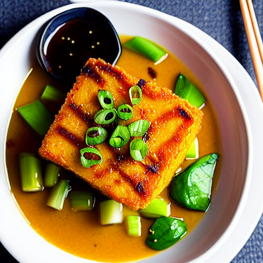 Keto Agedashi Tofu
