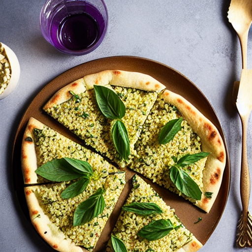 Couscous and Herb Flatbread