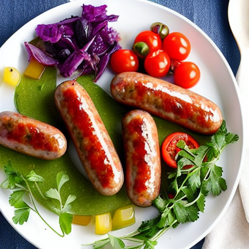 Pork Sausages with Herbs