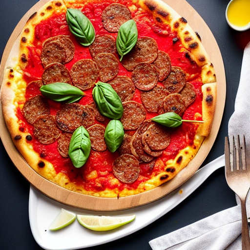 Pizza de Chouriço