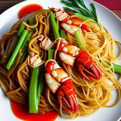 Cantonese Lobster Noodles