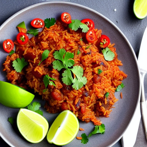 Arroz con Carne Asada