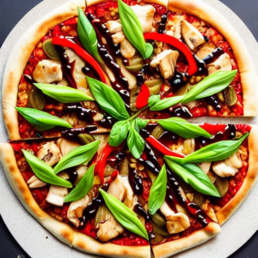 Teriyaki Chicken Pizza