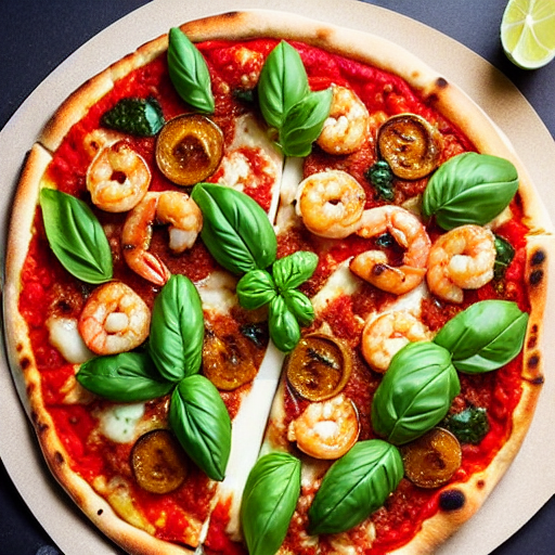 Pizza Bánh Tôm