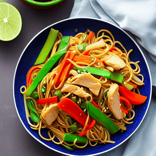 Gluten-Free Chicken Lo Mein
