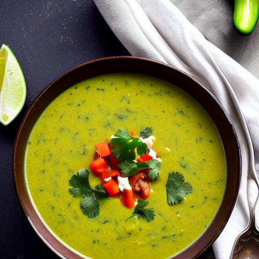 Keto Poblano Soup