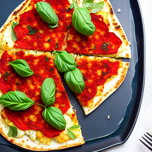 Fried Cauliflower Pizza