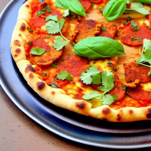 Chaat Masala Pizza