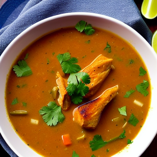Sopa de Coração de Frango