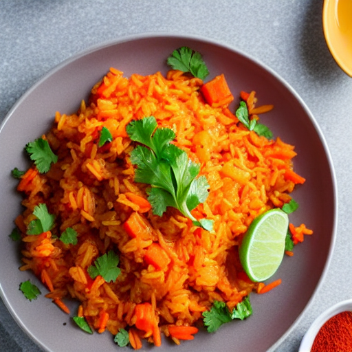 Arroz de Cenoura