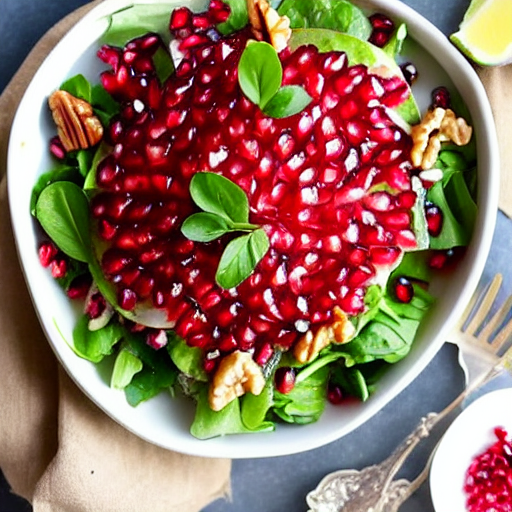 Pomegranate and Walnut Salad