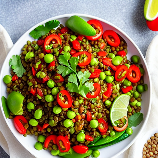 Spicy Lentil Salad