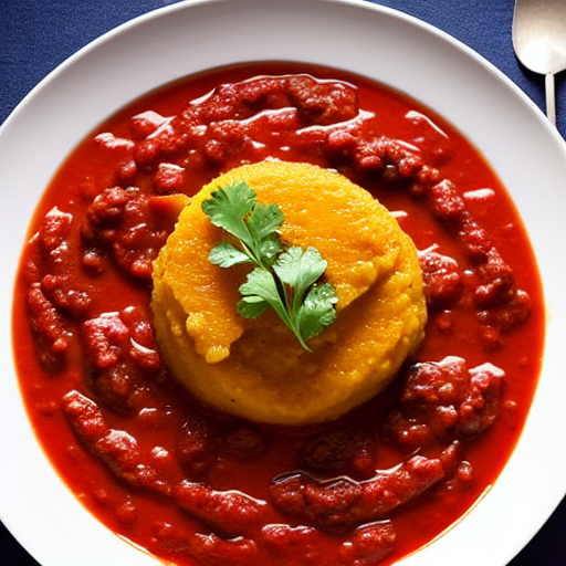 Rabada com Polenta