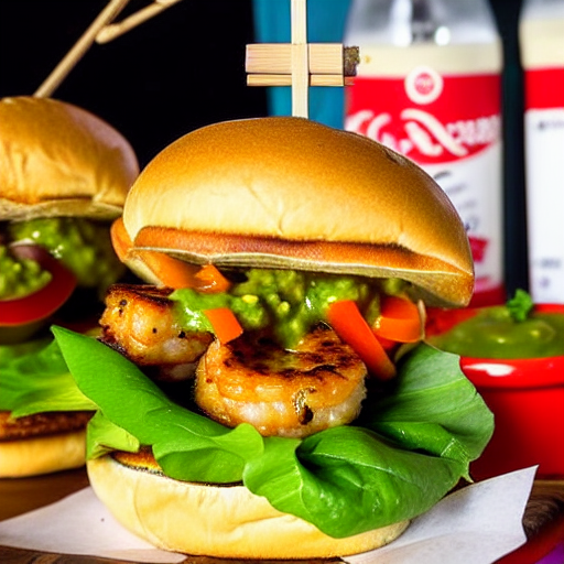Burguer de Camarones